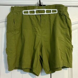 Green shorts by White Stag in size 22/24W